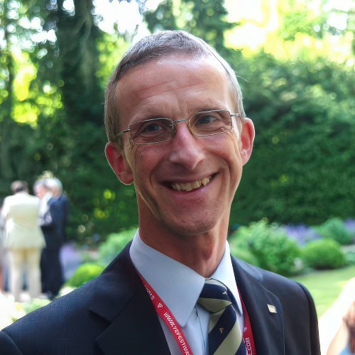 Peter Posner (OBE) - YMCA Europe president (2004-2012)