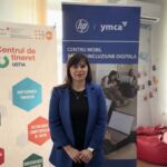 Directoarea centrului de tineret Ustia din raionul Dubăsari, despre importanța donației oferită de YMCA Moldova și HP Inc.
